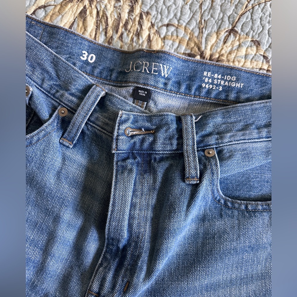 J.Crew Light Blue Straight Jeans - Size 30